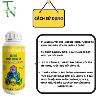 Đất Rễ Tuyến Trùng TN - 500ml Chuyên nấm tuyến trùng , cải tạo đất