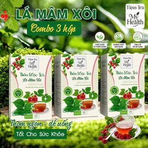 Trà Mâm Xôi Rừng Tự Nhiên Hộp 45 Túi Lọc Thanh Mát, Tốt Cho Sức Khỏe, Viêm PK, Cải Thiện Kinh Nguyệt
