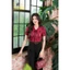 Áo sơ mi nữ ROSE BLACK thiết kế cổ chữ V thanh lịch, siêu mát, trẻ trung, nhẹ nhàng đầy tinh tế 1238