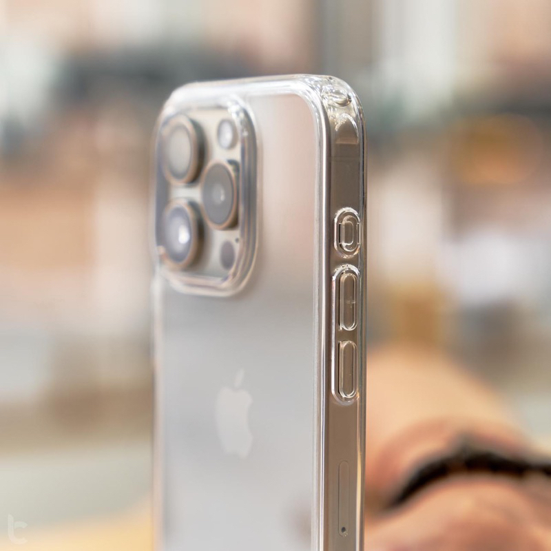 Ốp Trong hỗ trợ sạc không dây Wiwu Crystal iShield Pro Case cho IPhone 15 16 17Promax