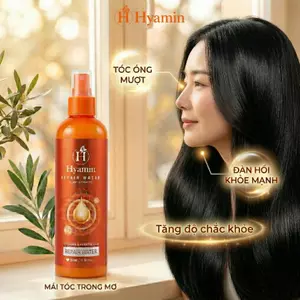 HYAMIN Xịt Đạm Dưỡng Tóc Collagen 300ml Phục Hồi Tóc Khô Xơ Hư Tổn, Giảm Gãy Rụng, Chống Rối, Dưỡng Mềm Mượt Bóng Khỏe
