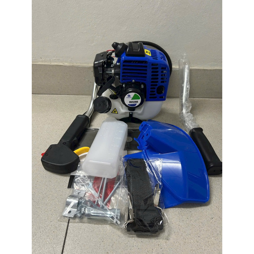 [Nòng 43] Máy cắt cỏ Husqvama  520 2 thi và 543 động cơ 4 thì 1.5Kw Khỏe| máy cắt cỏ đeo vai, máy phát cỏ