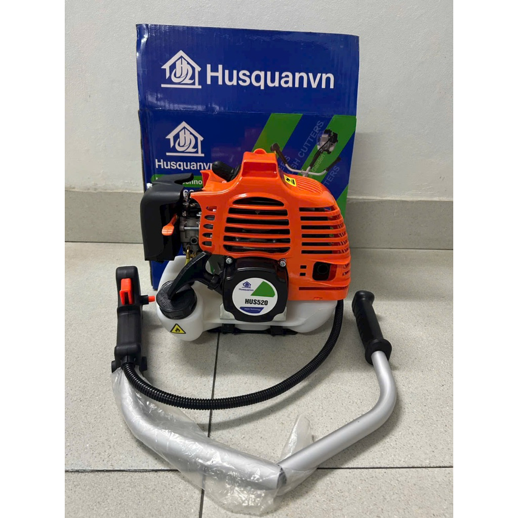 [Nòng 43] Máy cắt cỏ Husqvama  520 2 thi và 543 động cơ 4 thì 1.5Kw Khỏe| máy cắt cỏ đeo vai, máy phát cỏ