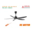 Quạt Trần 5 Cánh Cao Cấp Quạt Trần Phòng Khách Asia QT16 55W, Động Cơ DC Tiết Kiệm điện, Bảo Hành 24 Tháng