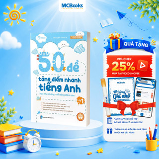 Sách - 50 Đề Tăng Điểm Nhanh Tiếng Anh Lớp 1