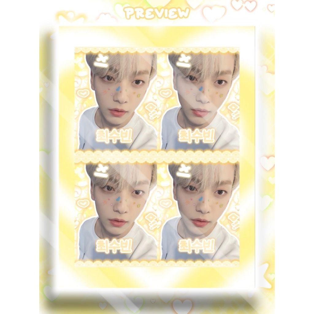 [TXT] STICKER BẾ VIỀN SOOBIN TXT