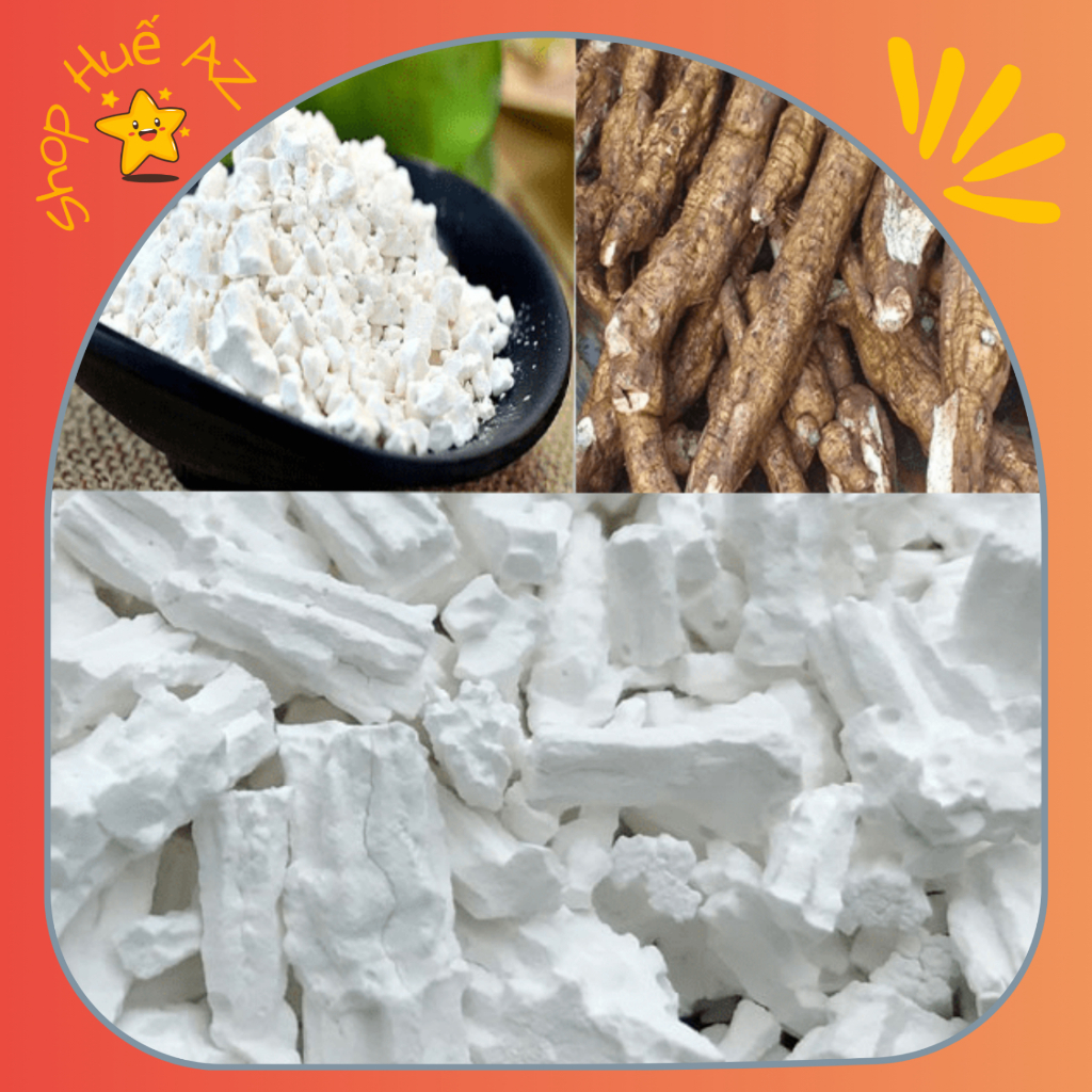 Bột sắn dây hộp 1kg trắng sạch - Đặc sản Huế