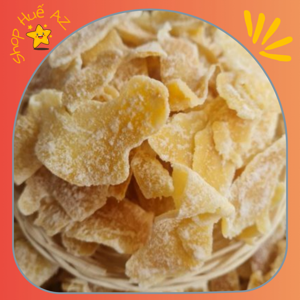 1kg Mứt gừng Huế, ít đường, vừa ăn, đặc biệt thơm ngon