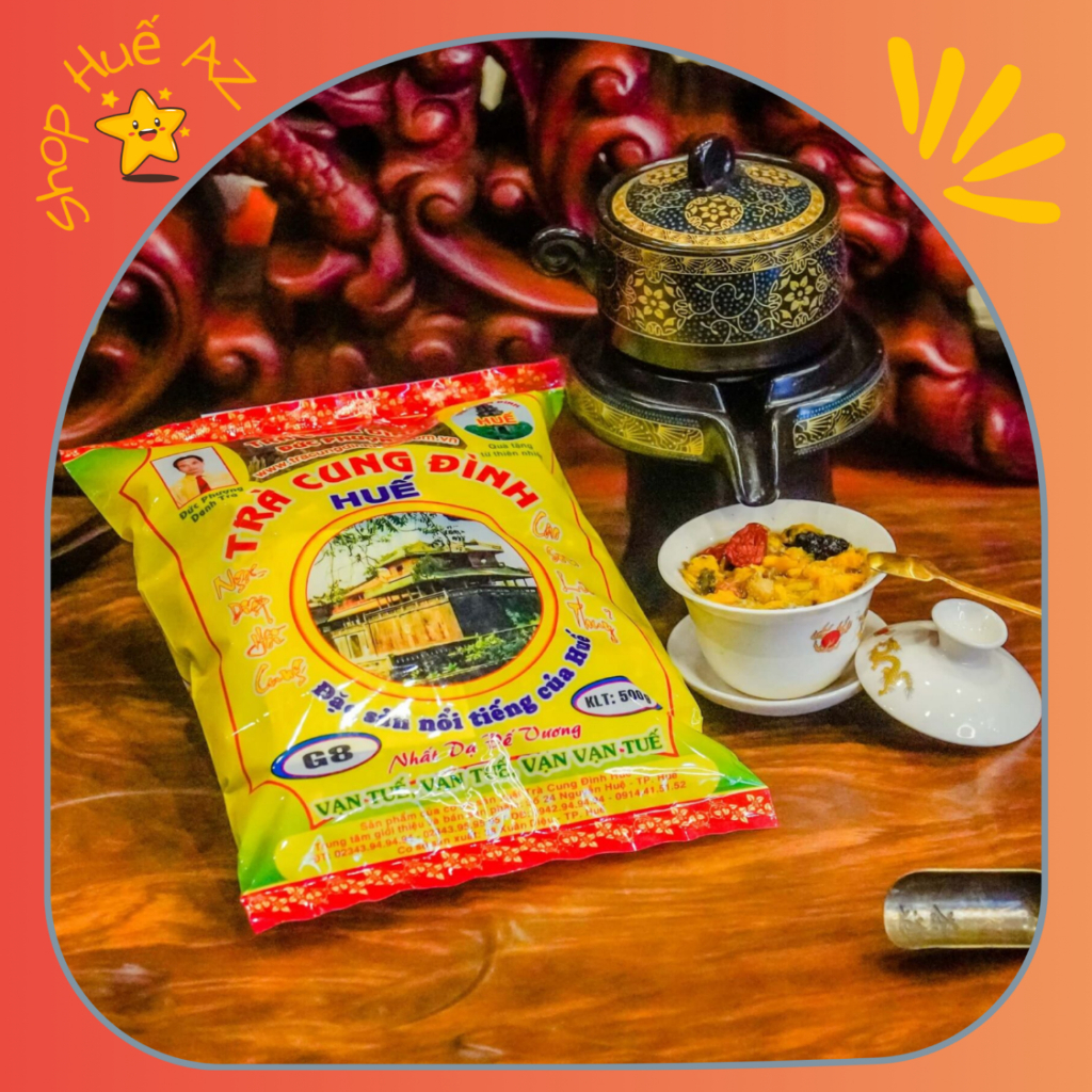 Trà cung đình Huế Đức Phượng G8 250g / 500g