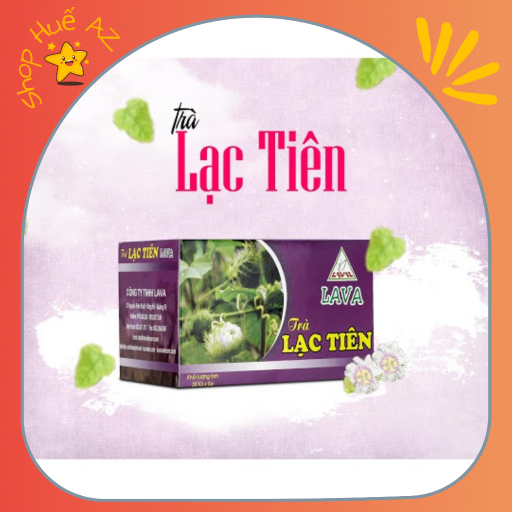 TRÀ LẠC TIÊN LAVA GIÚP DỄ NGỦ ( 30 GÓI TÚI LỌC )