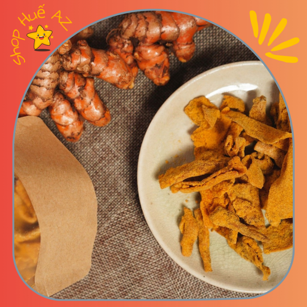 [HỦ PET 500G] Mứt Nghệ Đặc Sản Cố Đô Huế Chính Gốc Đặc Biệt - Đặc sản Huế