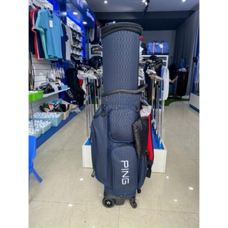 [TRAVEL ELITE] Túi Gậy Golf PING Nắp Cứng Cao Cấp - Chuyên Dụng Đi Máy Bay ( Golfworldforall )