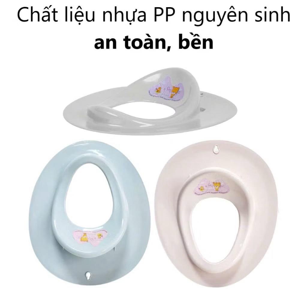[SALE 60%] [FREESHIP] Bệ Thu Nhỏ Bồn Cầu Cho Bé Nhựa Việt Nhật, bệ xí bệ vệ sinh thu nhỏ giúp bé ngồi an toàn thoải mái