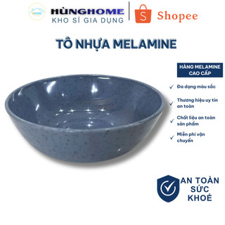 [Kho sỉ] Tô bún, tô phở, tô hủ tiếu, tô mỳ quảng, tô nhựa melamine nhiều màu dùng cho quán ăn - Hùng Home