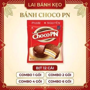 Bánh Phủ Sôcôla ChocoPN Phạm Nguyên (Gói 12 Cái x 18g)