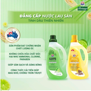 [1.25L - 3.8L] Nước lau sàn Botany khử mùi an toàn cho chó mèo