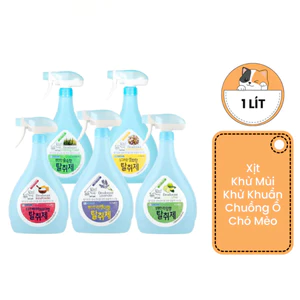Xịt khử mùi khu vực Forcans Hàn quốc Chai 1L cho chó mèo