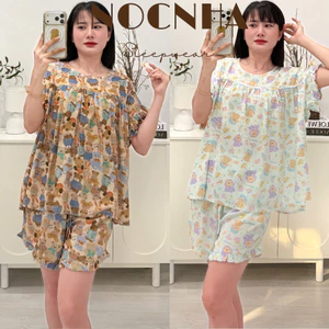 Tole đùi cánh dơi, form thiết kế bèo 2 lớp - Nocnhasleepwear
