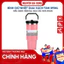 Bình giữ nhiệt quai xách TUMI 890ML kèm ống hút tiện lợi lõi inox giữ nhiệt 5-6h nóng lạnh, cốc giữ nhiệt INOX