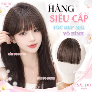 Kẹp Tóc Mái Giả Vô Hình Thời Trang Hàn Quốc Cho Nữ