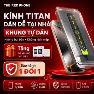 Kính Cường Lực iPhone Titan Khung Tự Dán, Cảm Ứng Mượt, Tặng Bộ Vệ Sinh, Bảo Hành 1 Đổi 1, TT_01