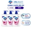 Combo 3 Nước Rửa Tay SAFEGUARD Sạch 99,9% Vi Khuẩn & Dịu Nhẹ Cho Da Hoa Hồng Lô Hội - Chai 450ml - Thái Lan
