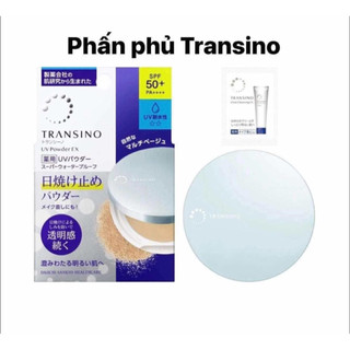 Phấn phủ Transino UV Powder SPF50 PA++++ hộp 12g Nhật Bản
