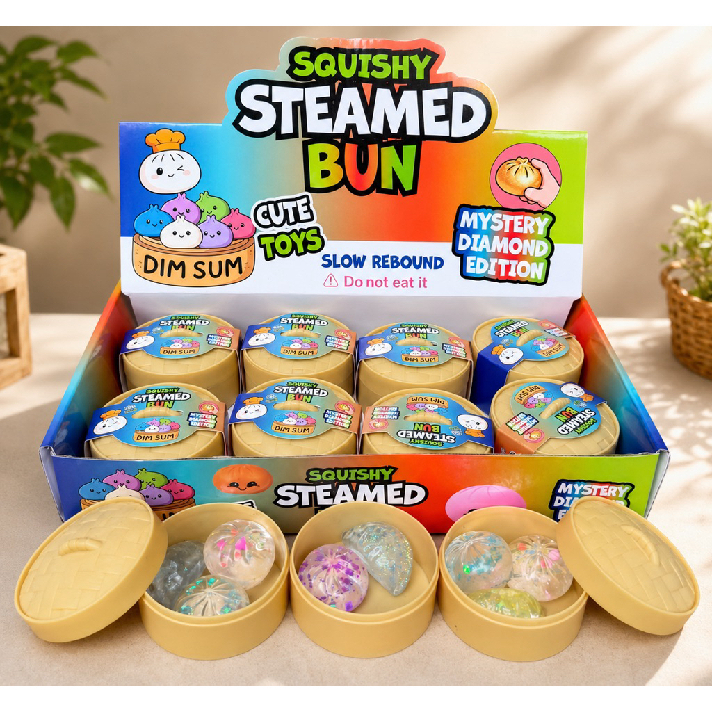 [Set 2 cái] Bánh Bao Squishy Siêu Mềm – Đồ Chơi Bóp Xả Stress Cực Đã-Quà Tặng Dễ Thương Hot Trend