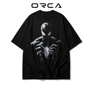 Áo thun Orca in hình Spiderman - Vải Cotton cao cấp - ORCA838