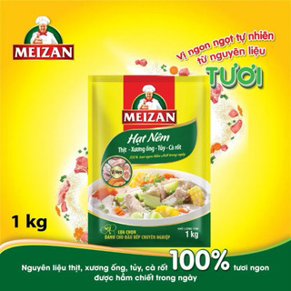 Combo 2 bịch hạt nêm Meizan 4 trong 1 - mỗi gói 1kg