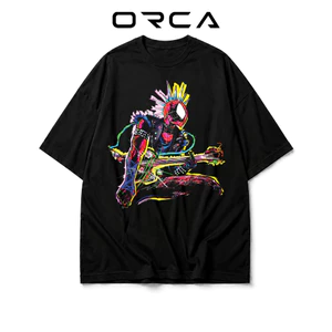 Áo thun Orca in hình Spiderman - Vải Cotton cao cấp - ORCA848