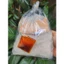 Bánh tráng rìa phơi sương mềm dẻo, phơi hoàn toàn tự nhiên, kèm muối sặc & Sate.