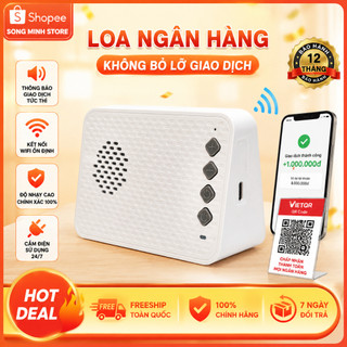💰📢✨LOA NGÂN HÀNG VIETCOMBANK KẾT NỐI WIFI - BẢO HÀNH 12 THÁNG💰📢✨