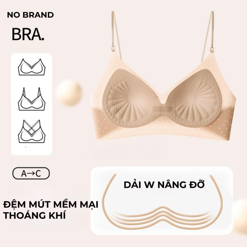 [SANTONY x HƯƠNG GIANG] Áo Ngực Khoét Lưng Sâu Su Đúc 3 Cách Mặc Tàng Hình Mút 3D Matxa Mỏng Nhẹ Thoáng Mát Khoá Mảnh -