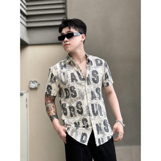 Áo Sơ Mi Họa Tiết Nam NextMen Tay Ngắn Thoáng Mát Form Chuẩn Phong Cách Năng Động  NextMen SM76