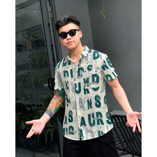 Áo Sơ Mi Họa Tiết Nam NextMen Tay Ngắn Thoáng Mát Form Chuẩn Phong Cách Năng Động  NextMen SM76