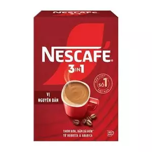 Cà Phê Nescafe 3in1 Vị Nguyên Bản Hộp Đỏ 20 Gói*16G