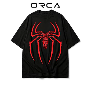 Áo thun Orca in hình Spiderman - Vải Cotton cao cấp - ORCA852