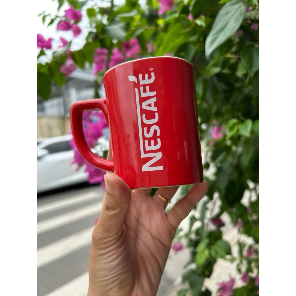 [TẶNG KÈM LY SỨ ĐỎ PHIÊN BẢN ĐẶC BIỆT] Cà Phê Nescafe 3in1 Vị Nguyên Bản Hộp Đỏ 20 Gói*16G