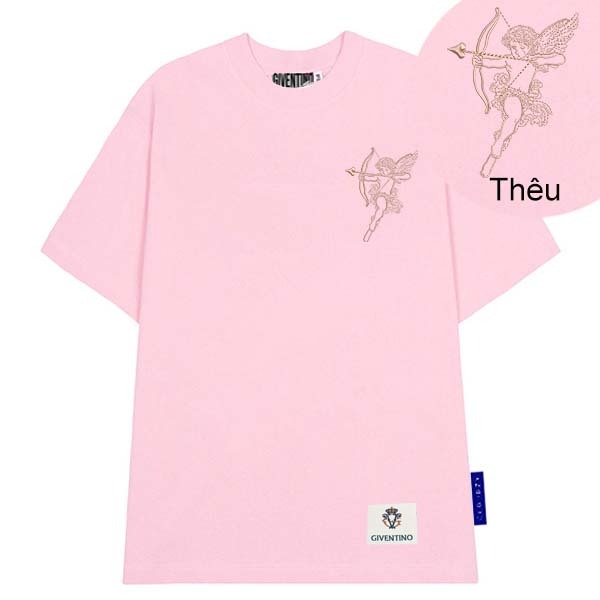 Áo Thun Thêu Thiên Thần Áo thun Localbrand Cotton L250 gsm