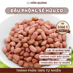Đậu Phộng Sẻ HỒN QUẢNG (Đậu Sống) - Hữu Cơ Chắc Hạt, Thơm Béo Nấu Xôi, Làm Muối Vừng, Ép Dầu