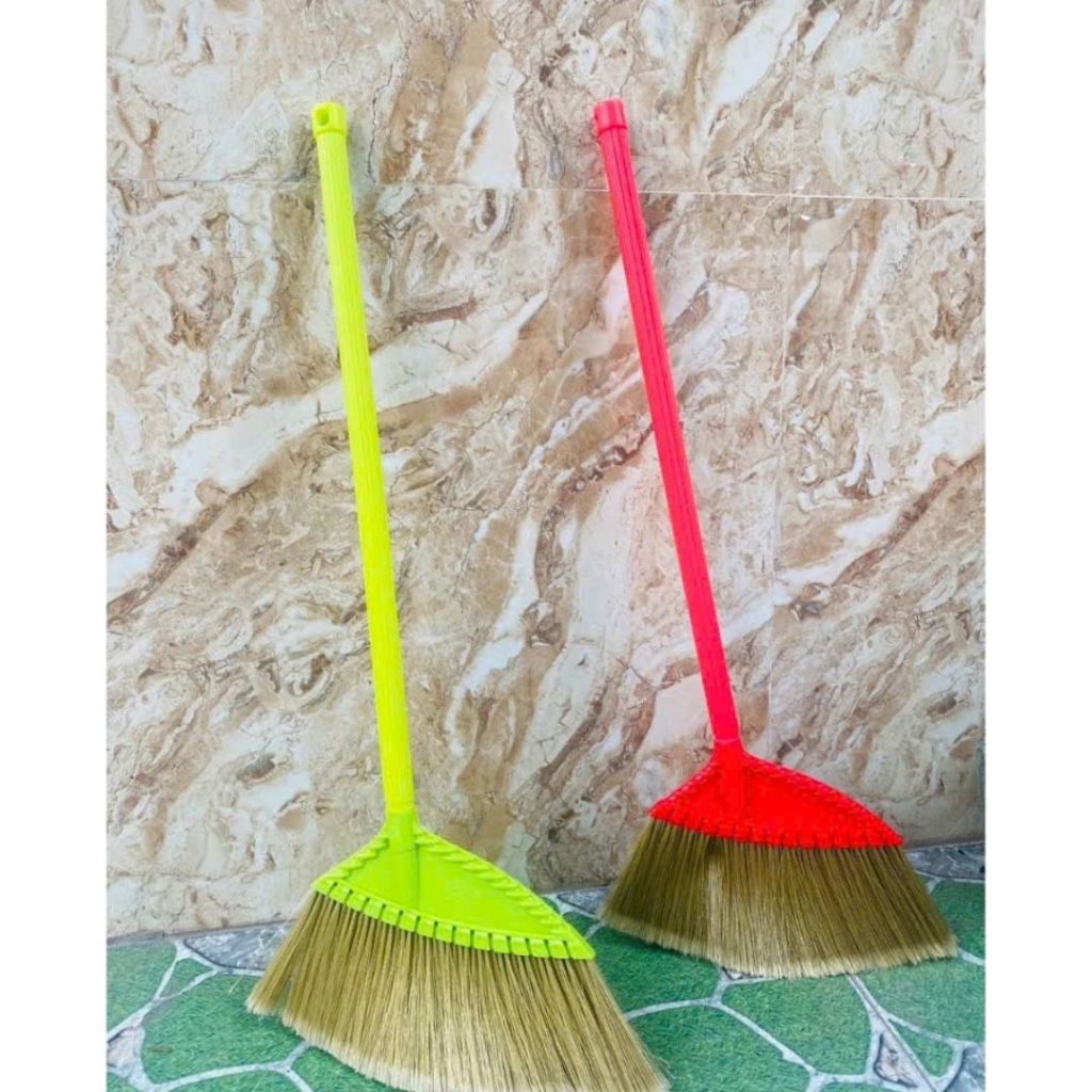 Combo 2 chổi cước quét nhà ALOHOME – Chổi quét sợi cước mềm, cán dài chắc chắn, bền đẹp