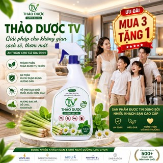 🎁 [COMBO 2] Bình Xịt Diệt Muỗi, Kiến, Gián, Mối Sinh Học TH – Diệt Ve Rận, Bọ Chét, Rệp Giường – Hương Thảo Mộc Tự