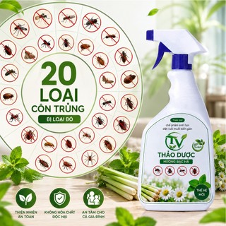 🔥 [MỞ BÁN] Bình Xịt Diệt Muỗi, Kiến, Gián, Mối Sinh Học TH – Diệt Ve Rận, Bọ Chét, Rệp Giường – Hương Thảo Mộc Tự