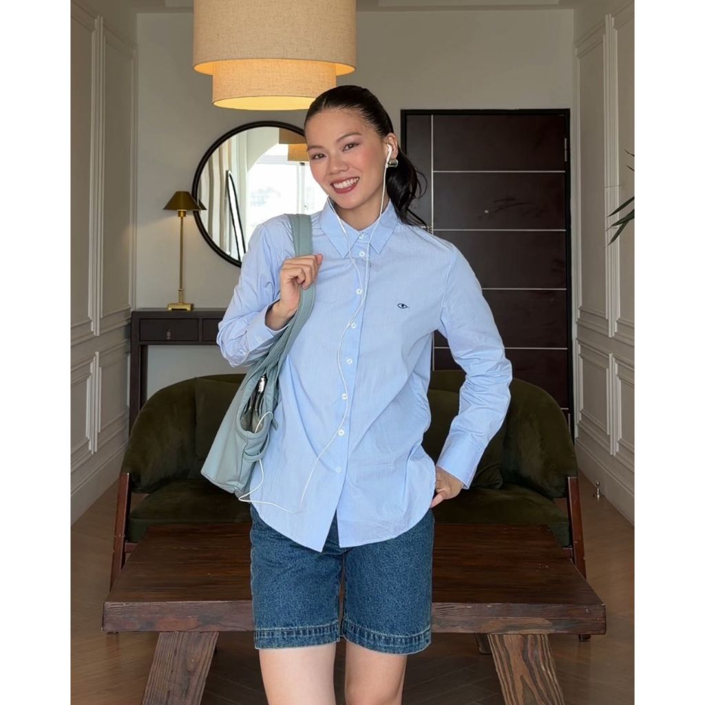 TheBlueTshirt - Áo sơ mi phom relax cho nữ - Áo Daily Shirt - Women