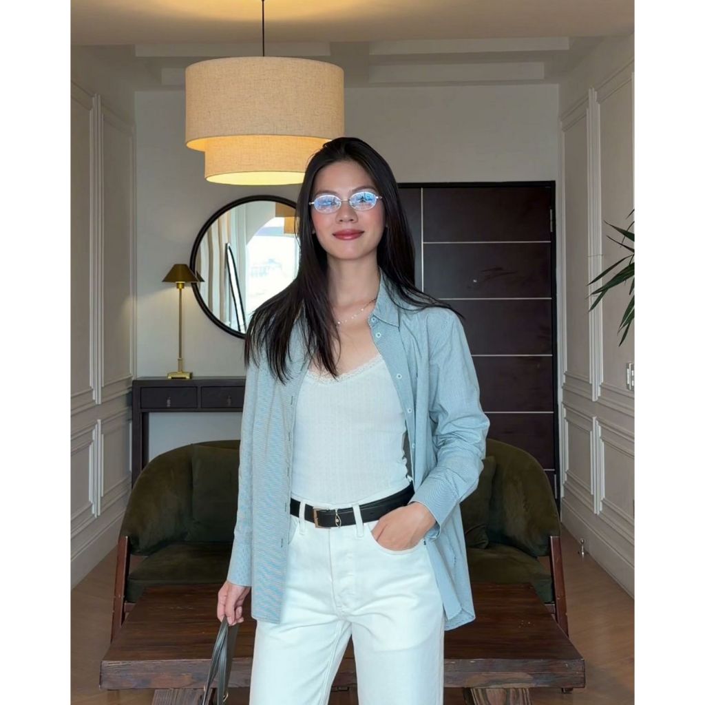 TheBlueTshirt - Áo sơ mi phom relax cho nữ - Áo Daily Shirt - Women