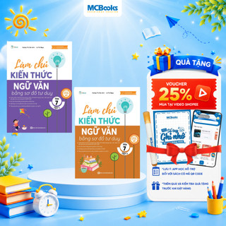 Sách - Combo Làm chủ  kiến thức ngữ văn lớp 7 ( Tập 1 + Tập 2 )