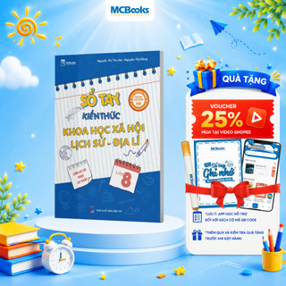 Sách - Sổ tay kiến thức khoa học xã hội Lịch Sử - Địa Lí lớp 8