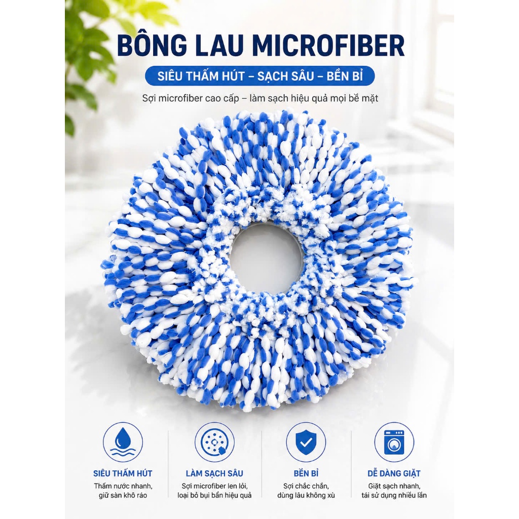 Bông lau nhà Tisotmop