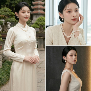 [ DAISYN ] N504  Bông tai hạt Ngọc hạt trai xinh xắn cho nữ